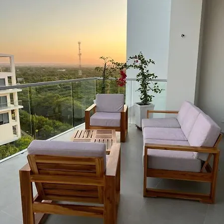 Apartamento Apto De Lujo Con Vista Al Mar Y A Las Estrellas